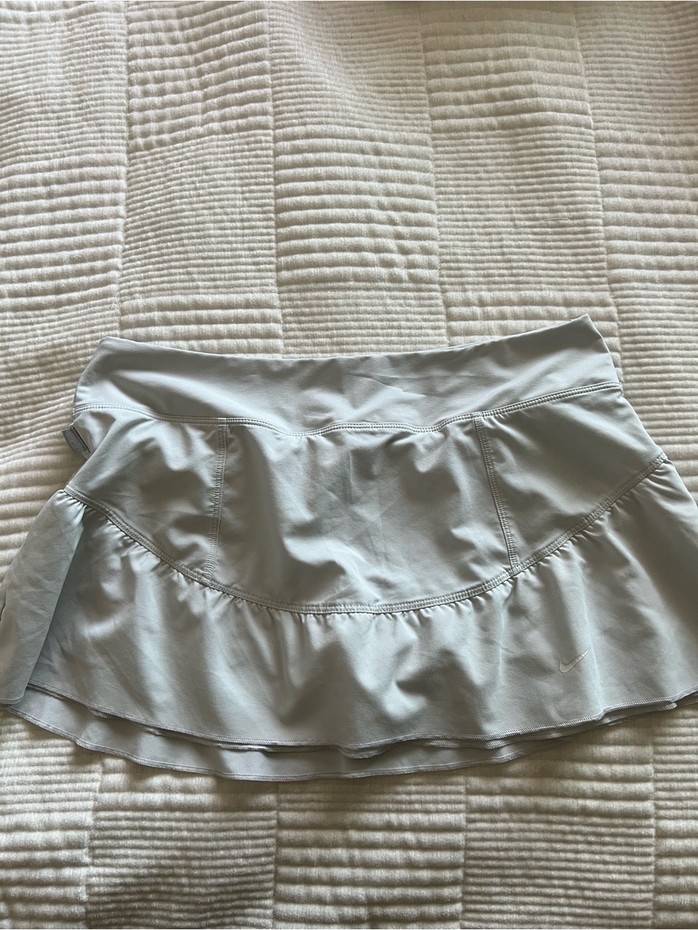 Nike Dri-FIT Light Gray Athletic Skort